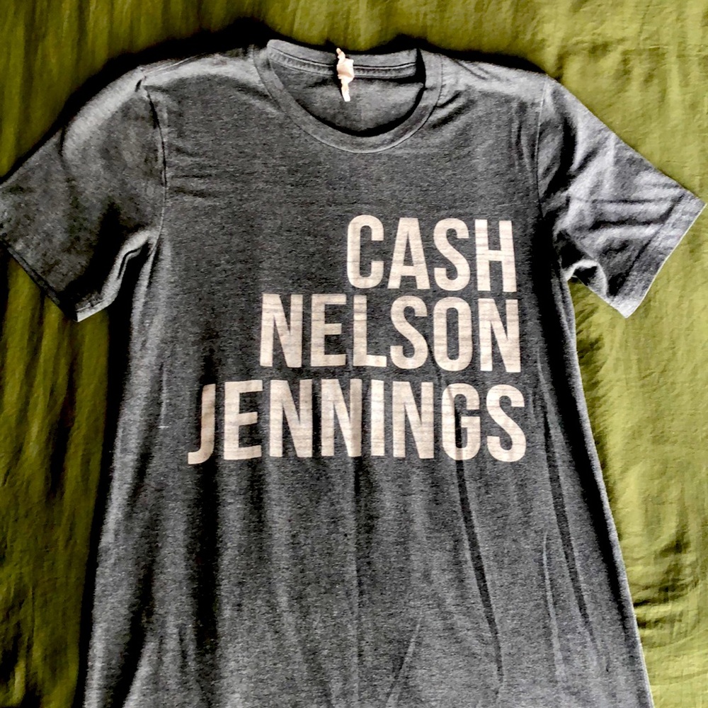 Country Legends-Cash, Nelson, Jennings- Tshirt